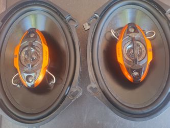 SPEAKERS BOSINAS 6X8 GOOD CONDICIÓN ABLO ESPAÑOL