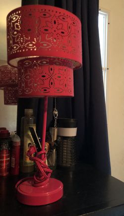 Pink lamp works great