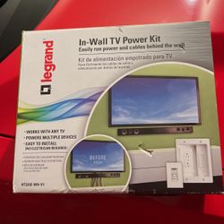 Legrand In Wall TV Power Kit For Wall mount