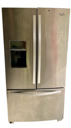 Whirlpool 30 Cu Ft French Door Refrigerator – Large Capacity