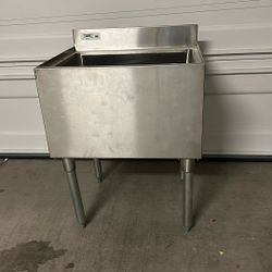  Stainless Steel Underbar Ice Bin