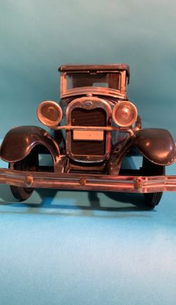 Collectible police glass/plastic police car