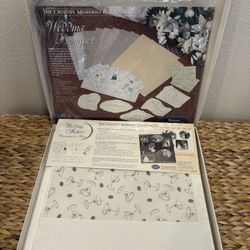Brand New White Wedding Scrapbook Kit