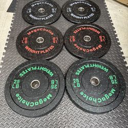 Olympic Bumper Plates Set 
