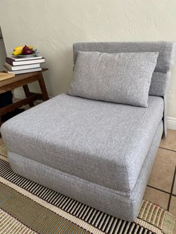 Convertible Sleeper Chair Bed, Folding Sofa Bed with Upgraded Pillow