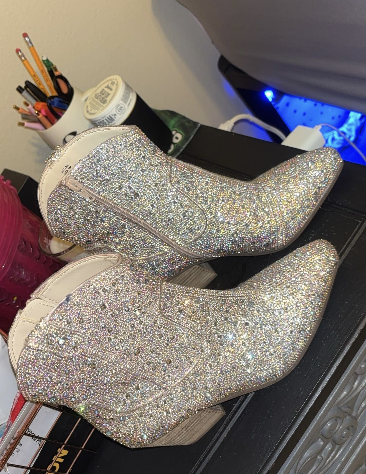 Matisse Rhinestone Boots Size 6