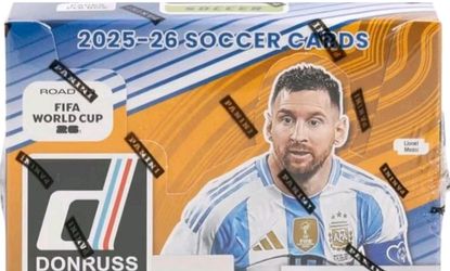 137x 2025-26 Panini Donruss Road to FIFA World Cup 2026 Cards + Collector Album