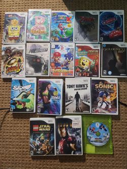 Nintendo wii video games