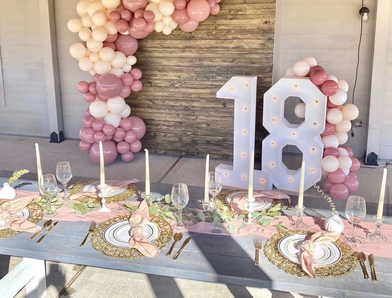 Balloons/marquee Numbers Available