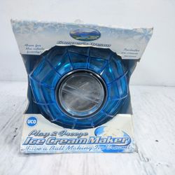 Camper’s Dream The ORIGINAL Play and Freeze ICE CREAM MAKER BALL Blue 1 Pint