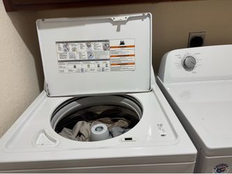 Washer and dryer