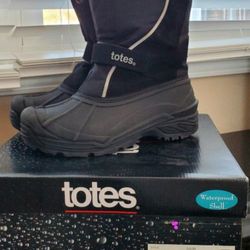 Totes Waterproof Boots Men's 10