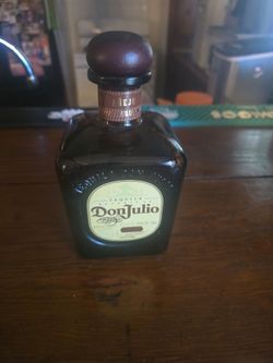 Authentic Don Julio Anejo Tequila Amber Bottle 750ml Made in Mexico (Empty)