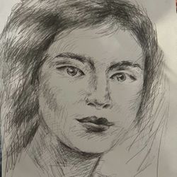 I Dram Sketch Portrait