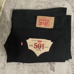 Levi 501 Black 