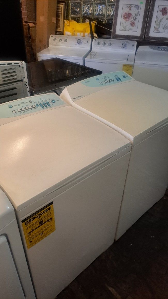 Fisher paykel washer and dryer set
