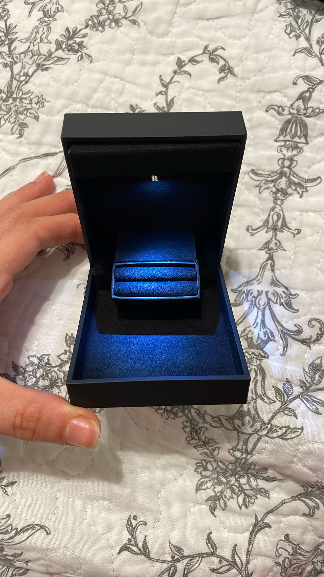 Ring Box With LED Light