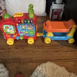 Brand New Train W Kabobs - Kids Ride W Wheels 