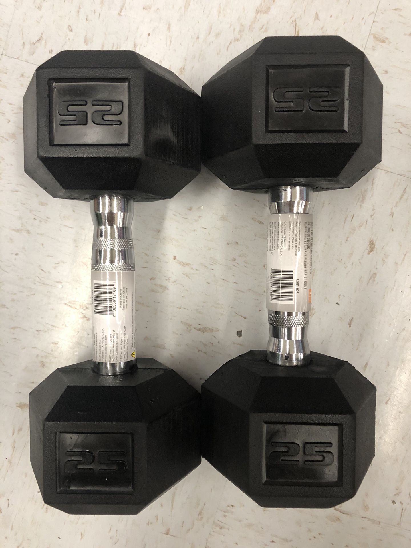 Dumbbells 25lb