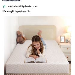 8 inch Twin Mattress w/Mattress Protector/Additional Waterproof Encasement - BRAND NEW 