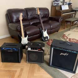 Guitars amps