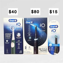 Oral B Electric Toothbrush iO2 iO5 Replacement Brush Heads