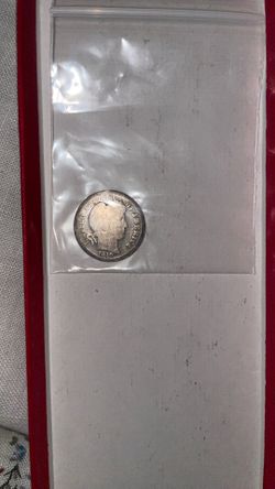 1910 Silver Barber Dime