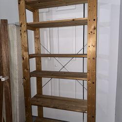 Wooden shelf 