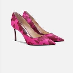 Spring and summer new high-heeled shoes pointed thin with rose red 8CM shallow mouth sexy versatile banquet single shoe women 

