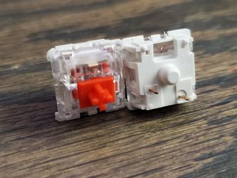 Red Linear Mechanical Switches 68 Pieces