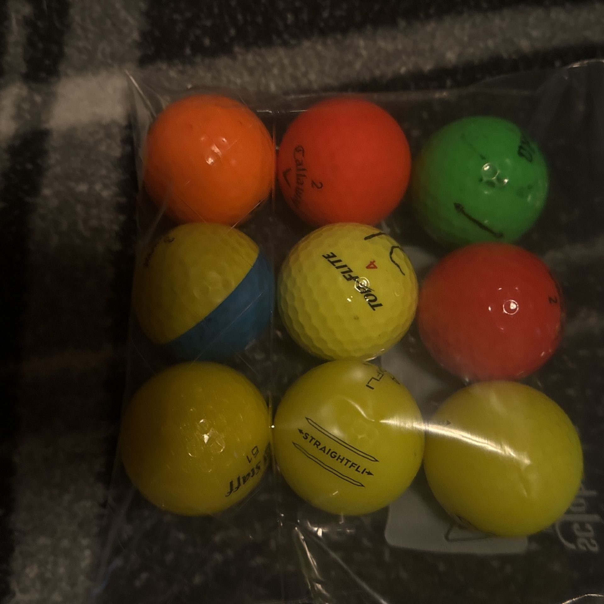 Colored Golf Balls