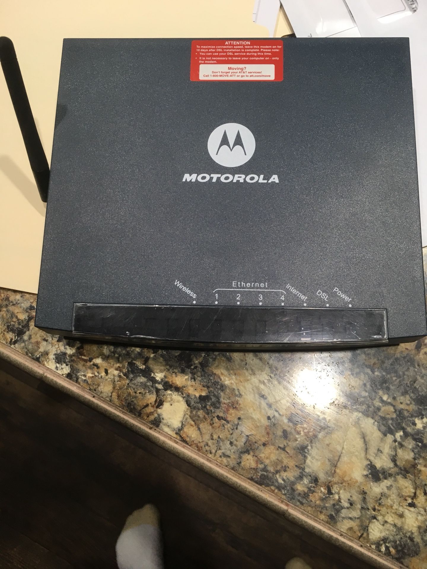 Motorola wireless router are maybe router and modem