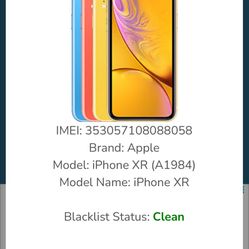 iPhone XR $100 O.b.o