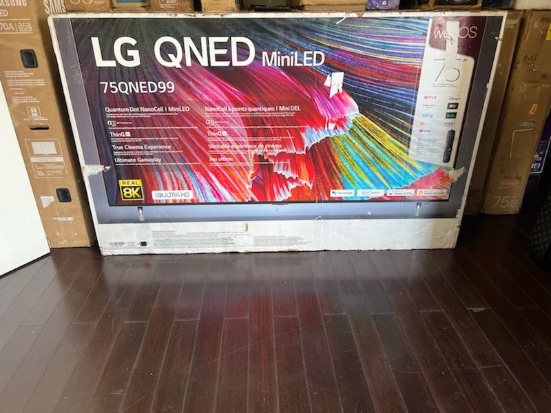 75" LG 75QNED99 Nano99 8k, Alexa, Google, Excellent