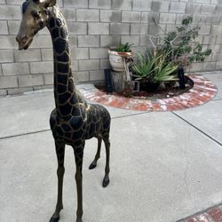 Bronze Giraffes