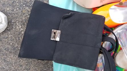 Guess backpack style purse. Black