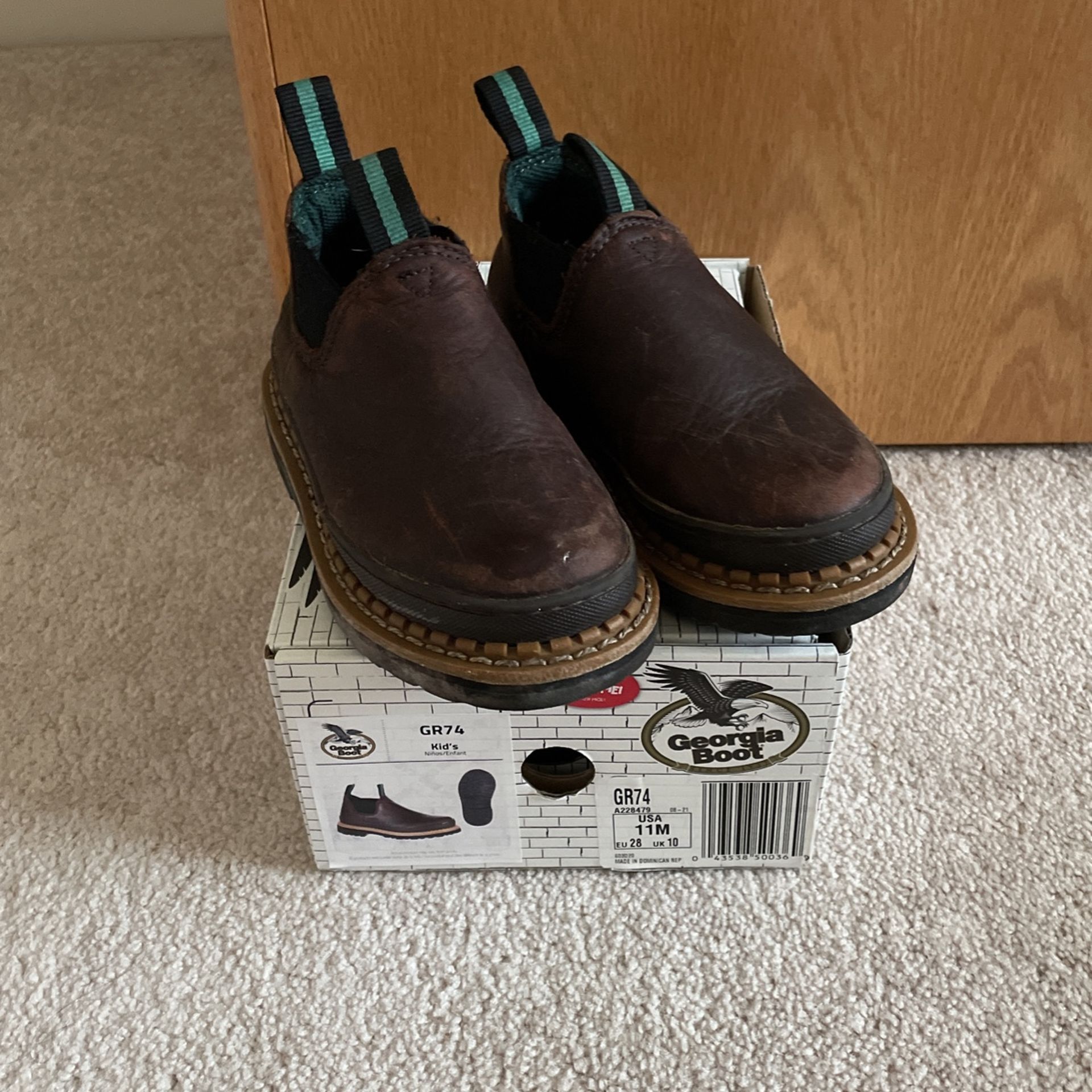 Kids Georgia Boots Excellent Condition