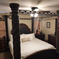 North Shore KING bedroom set By Ashley Furniture 