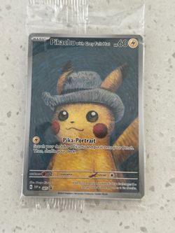 Pokémon Pikachu with Grey Felt Hat SVP 085 Promo Card