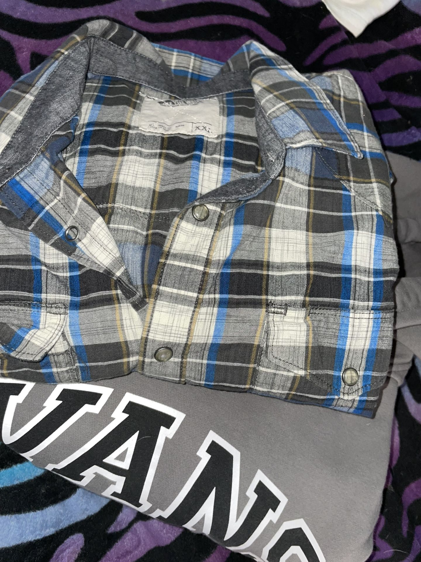 Vans Hoodie And Flannel