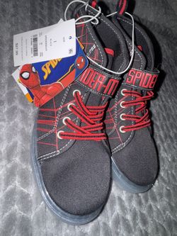Spider-man light up shoes 1Y