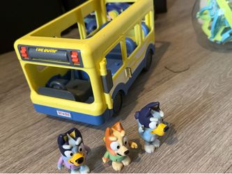 Bluey toy set