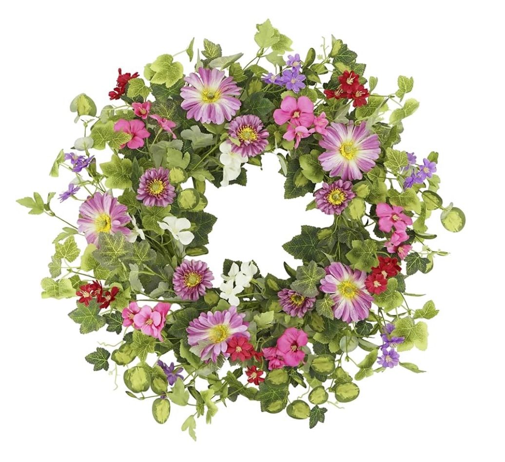18” Floral Wreath