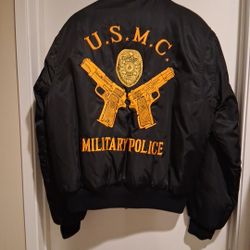 United States Marine Corp Miltary Police Jacket  Large 91