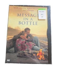 Message In A Bottle DVD Widescreen Kevin Costner Paul Newman Brand New Sealed
