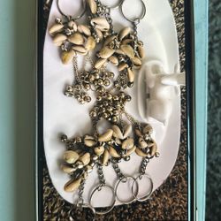 Lot Of 8 Real Sea Shells Handmade Keychains Party Favors Thanksgiving 