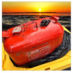 6 Gallon Metal Boat Gas Tank