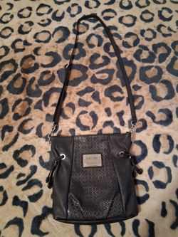 Nicole Black Crossbody Shoulder Bag