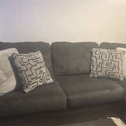 2025 2 Piece Barley Used Sectional Couch 300 obo