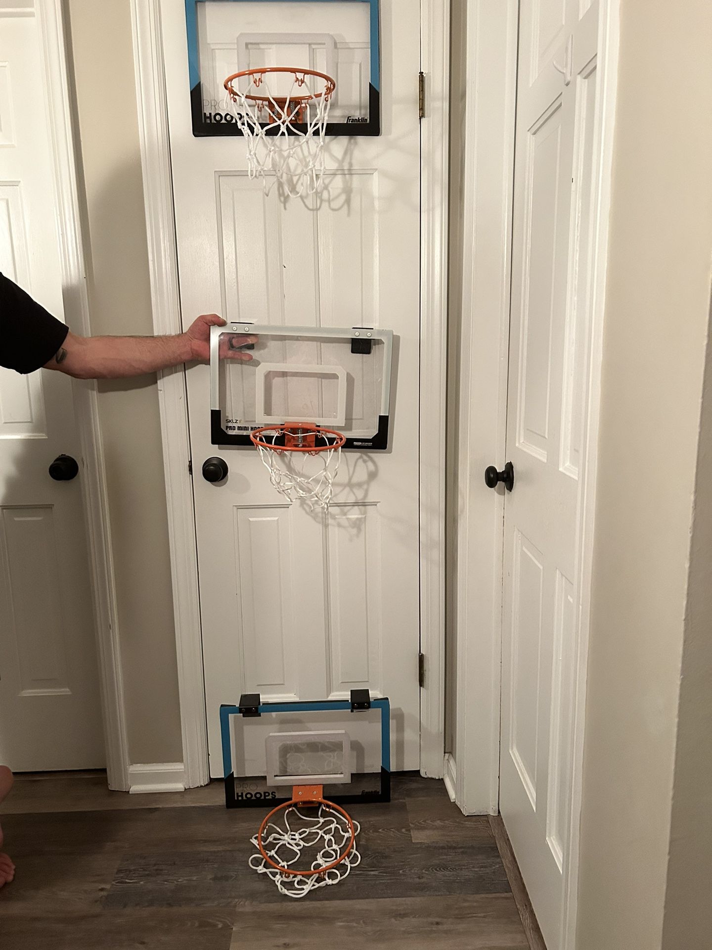 3 Basketball Hoops